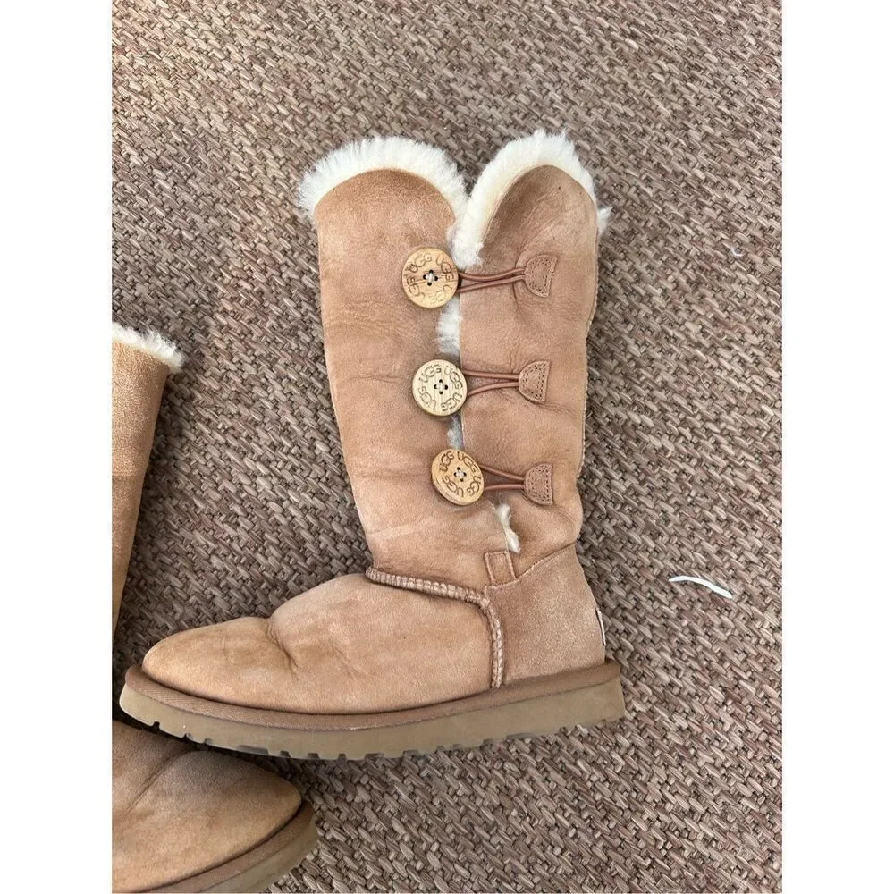 UGG boots with buttons